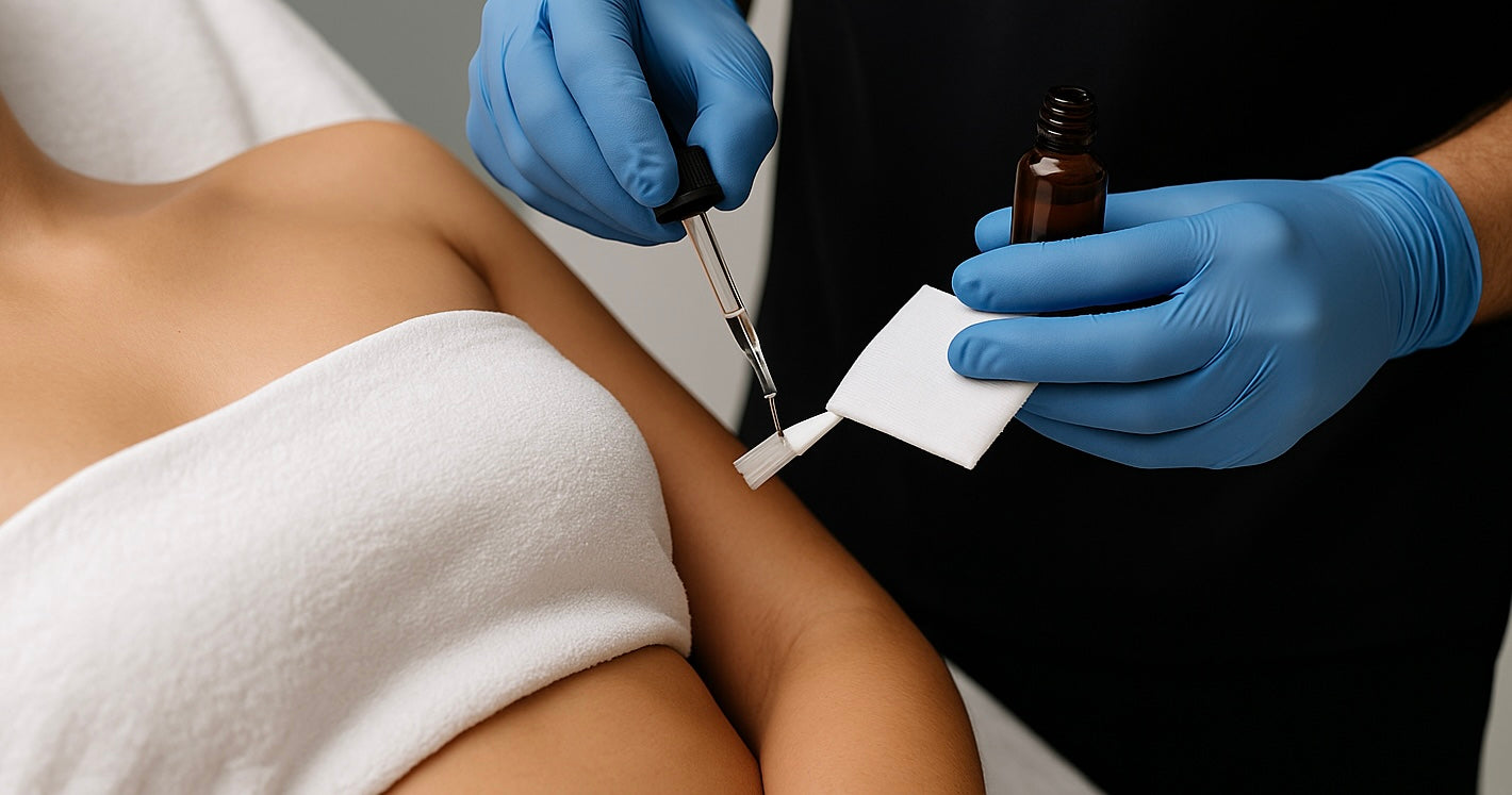Peeling para blanqueamiento y manejo de manchas