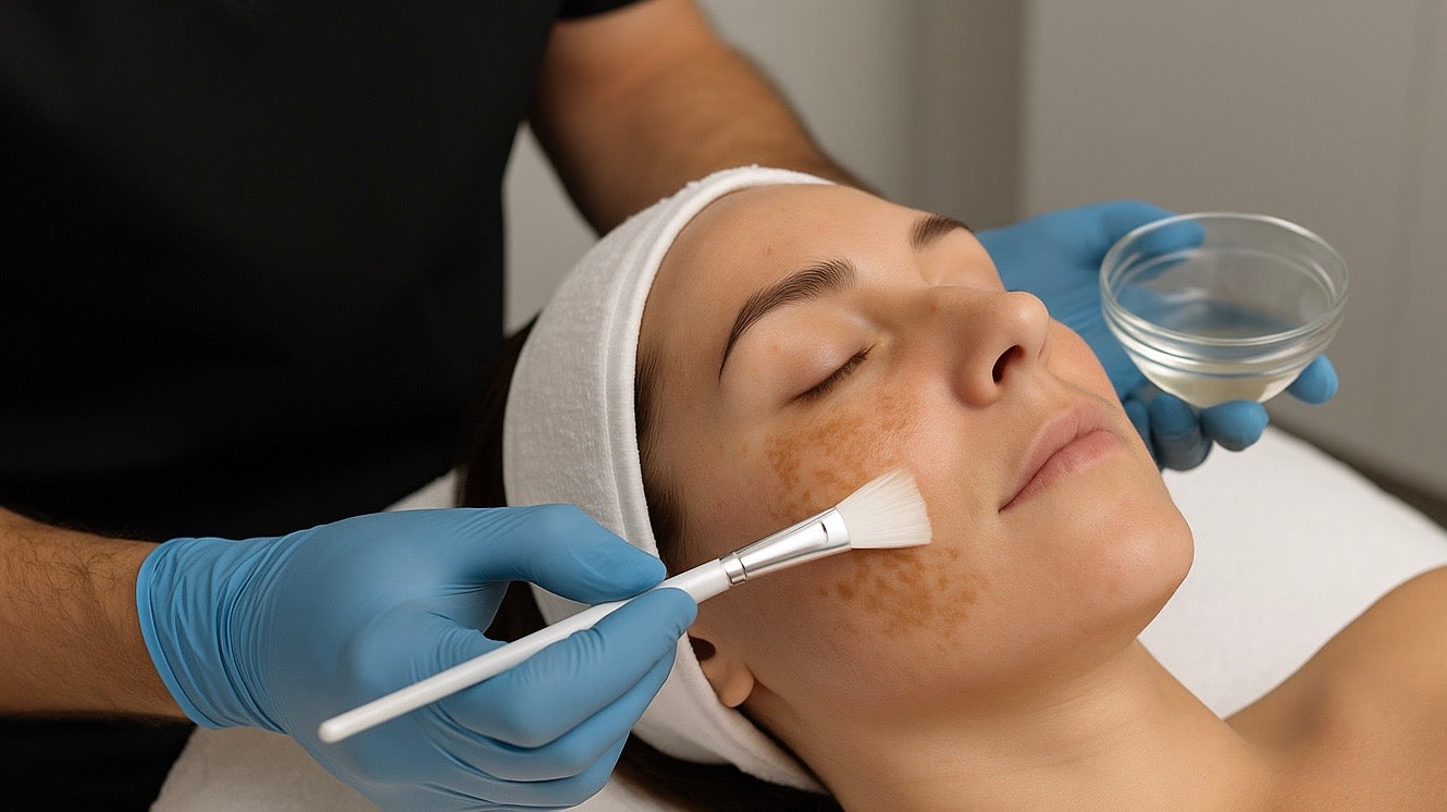 Peeling para blanqueamiento y manejo de manchas