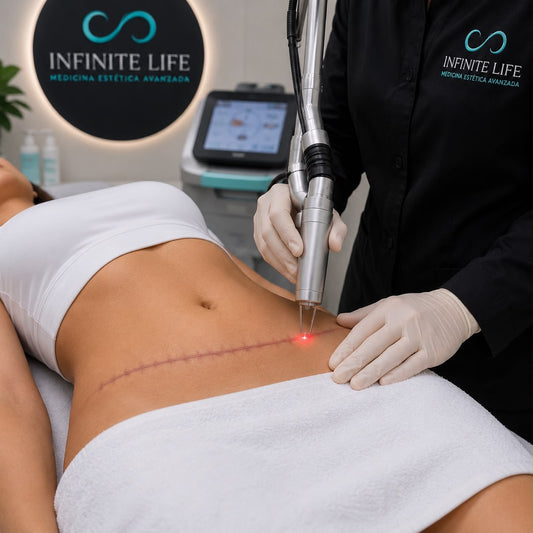 Cicatriz de abdominoplastía